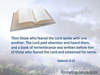 Malachi 3:16